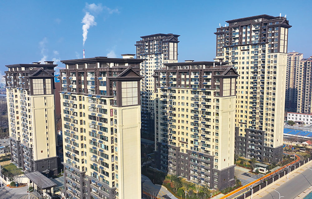 兗州公用瑞馬悅府A、D區外裝飾工程